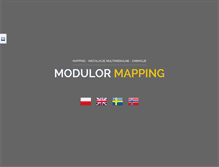 Tablet Screenshot of modulor-mapping.com